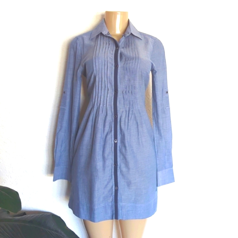 NAUTICA 100% Cotton Dress Size 0 (Small) - Picture 3 of 10
